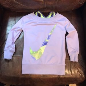 Toddler Dry Fit Long Sleeve Shirt - Lavender